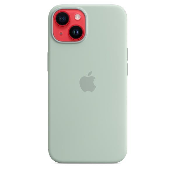 Apple Silikone-etui med MagSafe til iPhone 14 – sukkulent