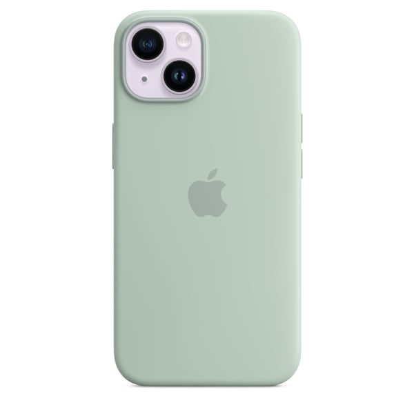 Apple Silikone-etui med MagSafe til iPhone 14 – sukkulent