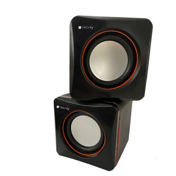 Techly ICC SP-320ETY kaiutin Musta Langallinen 3 W
