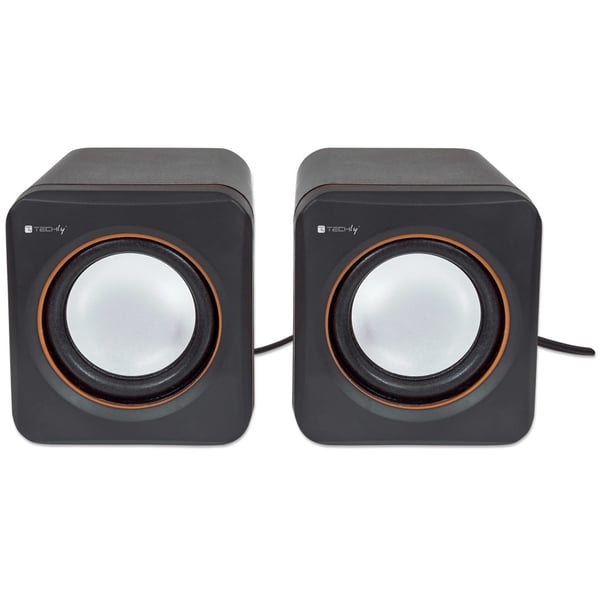 Techly ICC SP-320ETY kaiutin Musta Langallinen 3 W