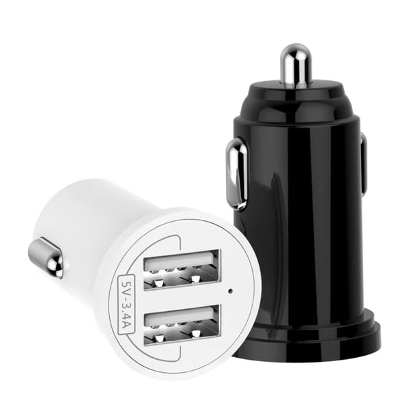Techly IUSB2-CAR5-A34 oplader til mobil enhed Universel Sort Cigartænder Automatisk