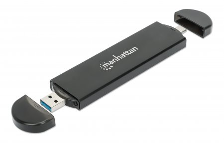 Manhattan 130639 Hölje för lagringsenheter SSD-inkapsling Svart M.2