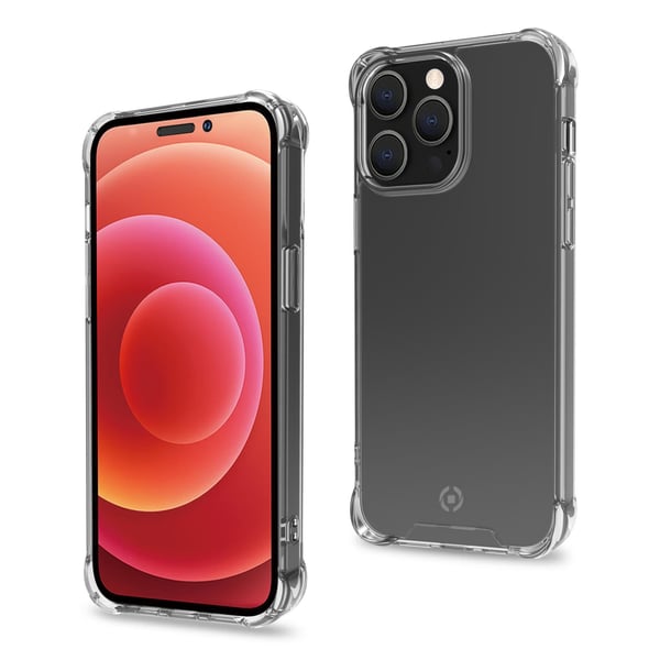 Celly Armor mobiltelefon etui 17 cm (6.7") Cover Transparent, Hvid