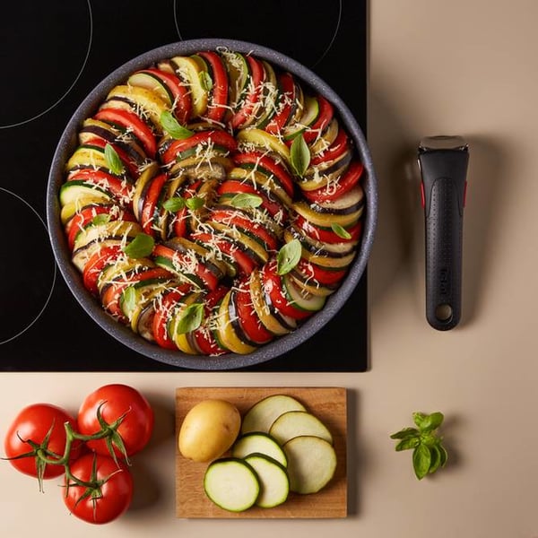 Tefal Ingenio L3967702 stegepande Wok/Stirfry pande Rund