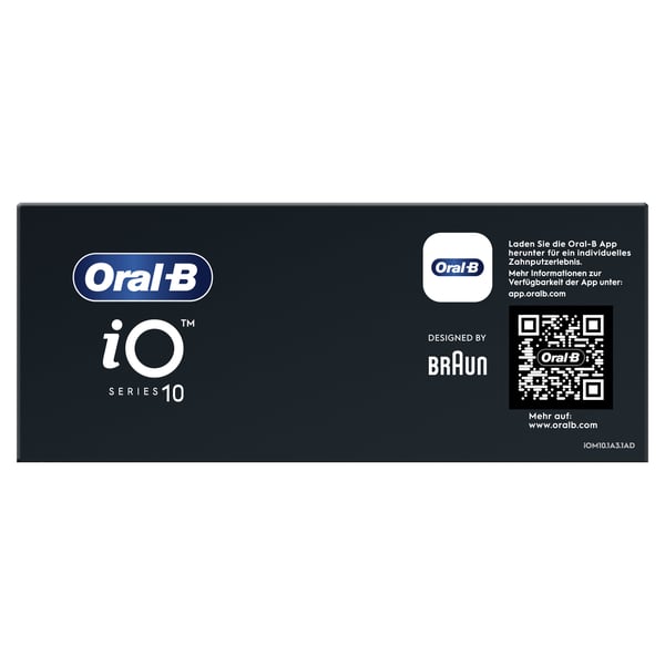 Oral-B iO Series 10 Voksen Roterende, pulserende tandbørste Hvid