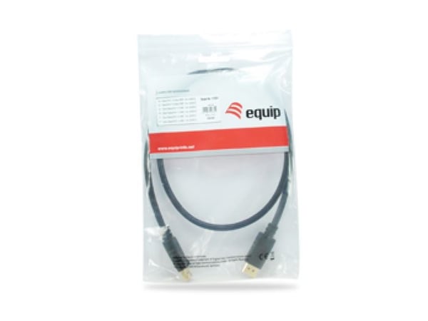 Equip 119255 DisplayPort-kabel 5 m Svart