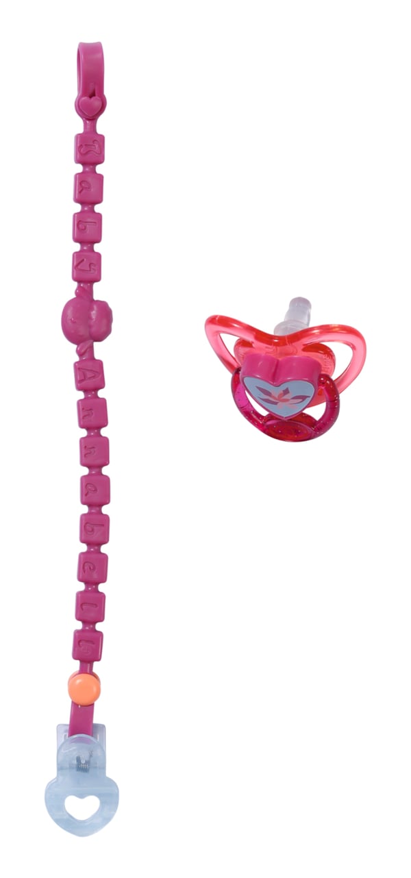 Baby Annabell Dummy with Clip Nuken ruokalappu