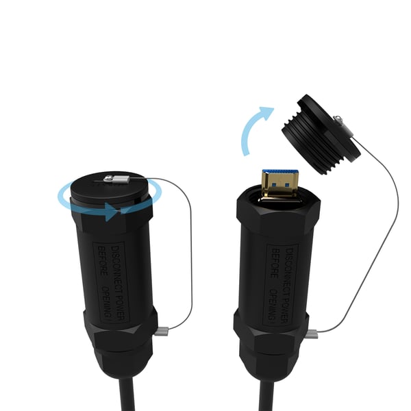 AISENS A153-0614 HDMI-kaapeli 100 m HDMI-tyyppi A (vakio) Musta