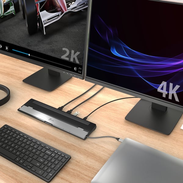 j5create JCD542-N USB-C® Dual HDMI™ -telakointiasema