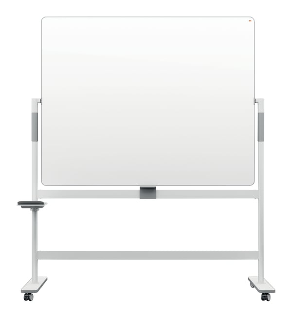 Nobo Move & Meet drejbare, mobile whiteboard 1500x1200 mm