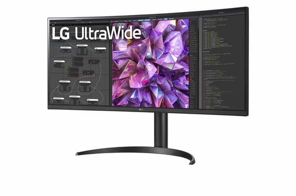 LG 34WQ75X-B computerskærm 86,4 cm (34") 3440 x 1440 pixel Quad HD LED Sort