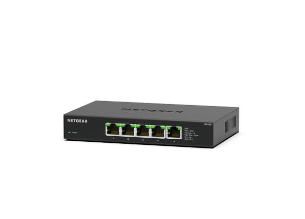NETGEAR MS305-100EUS nätverksswitchar Ohanterad 2.5G Ethernet (100/1000/2500) Svart