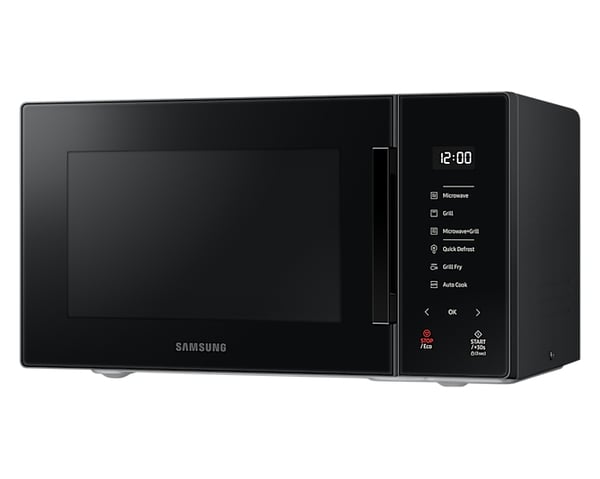 Samsung MG23T5018CK/BA mikrovågsugn Svart Grillmikrovågsugn Bänkdiskmaskin 23 l 800 W