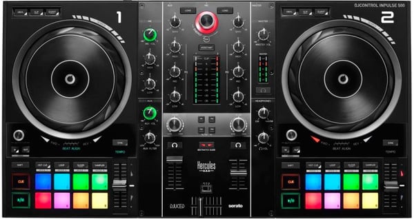 Hercules DJControl Inpulse 500 Sort