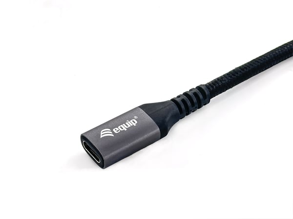 Equip 128371 USB-kabel USB 3.2 Gen 2 (3.1 Gen 2) 1 m USB C 10 Gbit/sek. Sort