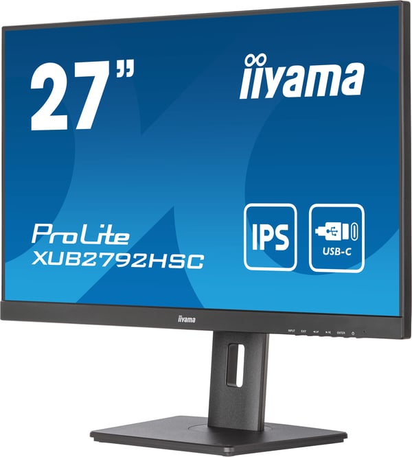 iiyama ProLite XUB2792HSC-B5 computerskærm 68,6 cm (27") 1920 x 1080 pixel Fuld HD LED Sort
