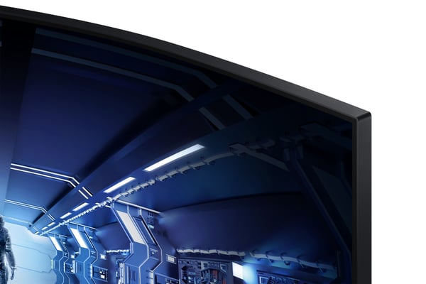 Samsung C32G53TQWR platta pc-skärmar 81,3 cm (32") 2560 x 1440 pixlar Quad HD Svart