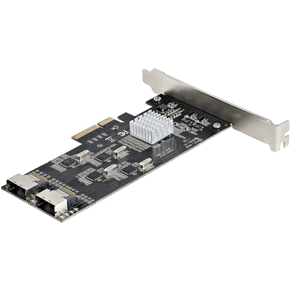 StarTech.com SATA PCIe-kontroller 8 portar - 6 Gbit/s PCI Express SATA-adapter - SATA PCIe-gränssnitt