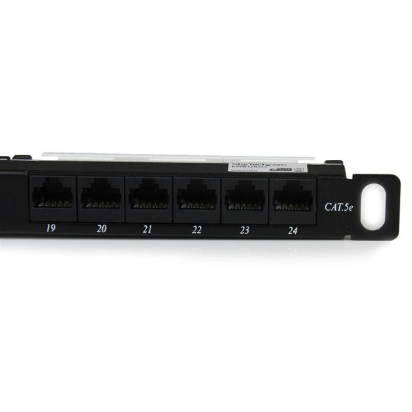 StarTech.com PANELHU24 patchpaneler 0.5U