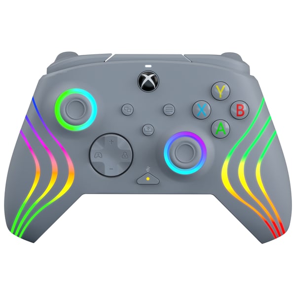 PDP Afterglow Wave Grå USB Spelplatta Analog / Digital PC, Xbox One, Xbox Series S, Xbox Series X