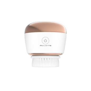 Rowenta LV4020F0 børste til ansigtsrensning Vibrerende & roterende børste Bronze, Hvid Batteri