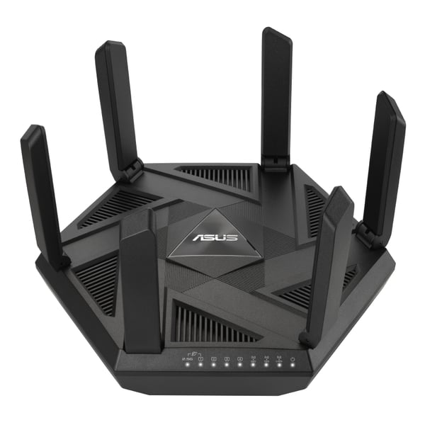 ASUS RT-AXE7800 langaton reititin Kolmikaista (2,4 GHz/5 GHz/6 GHz) Musta