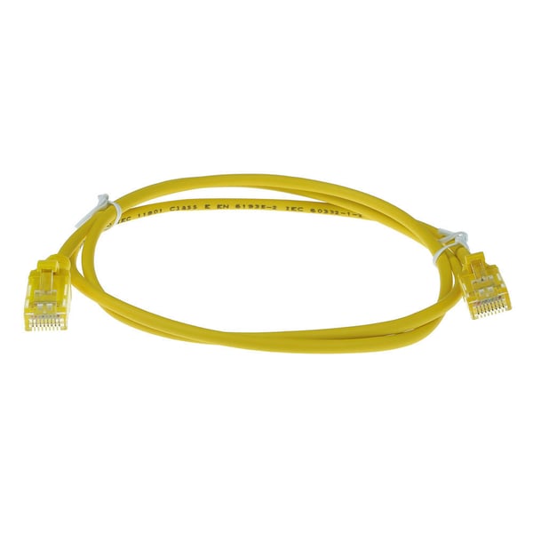 ACT DC9810 netværkskabel Gul 10 m Cat6 U/UTP (UTP)