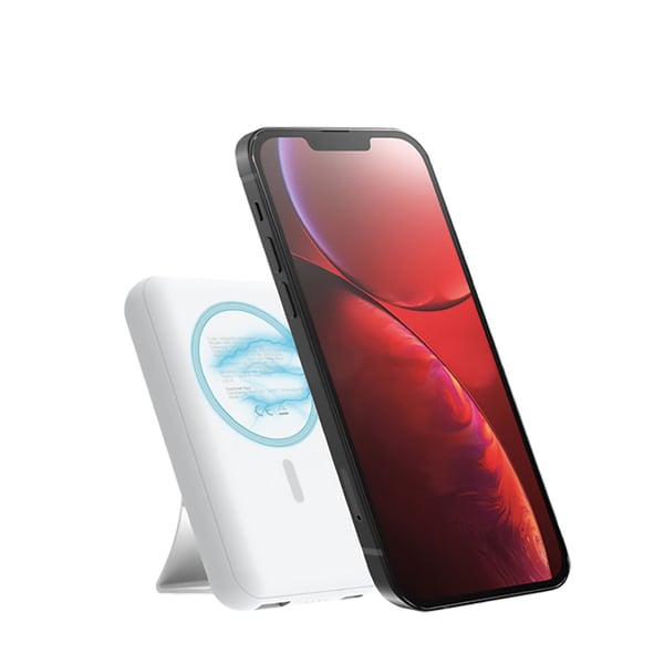 Celly MAGPB10000WH powerbank 10000 mAh Trådløs opladning Hvid
