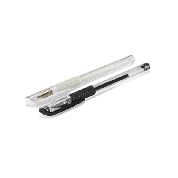 Hama Classic Lukket gelepen Sort, Hvid 2 stk
