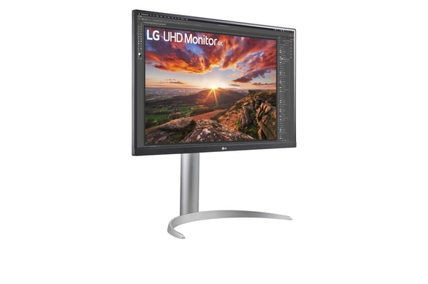 LG 27UP850-W platta pc-skärmar 68,6 cm (27") 3840 x 2160 pixlar 4K Ultra HD LED Silver