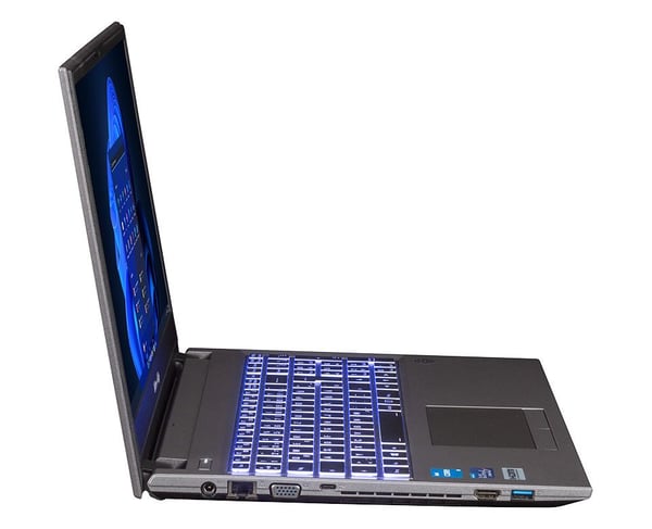 bluechip TRAVELline L15W17 Intel® Core™ i5 i5-1335U Laptop 39,6 cm (15.6") Fuld HD 16 GB DDR4-SDRAM 500 GB SSD Wi-Fi 6 (802.11ax) Windows 11 Pro Grå
