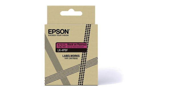 Epson LK-4PBF Sort, Lyserød