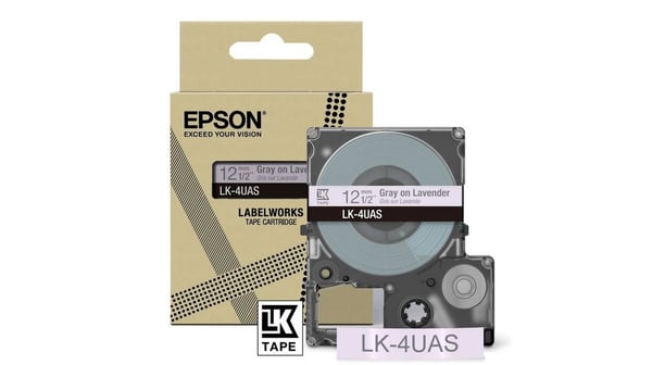 Epson LK-4UAS Grå, Lila Epson LK-4UAS Grå, Lila