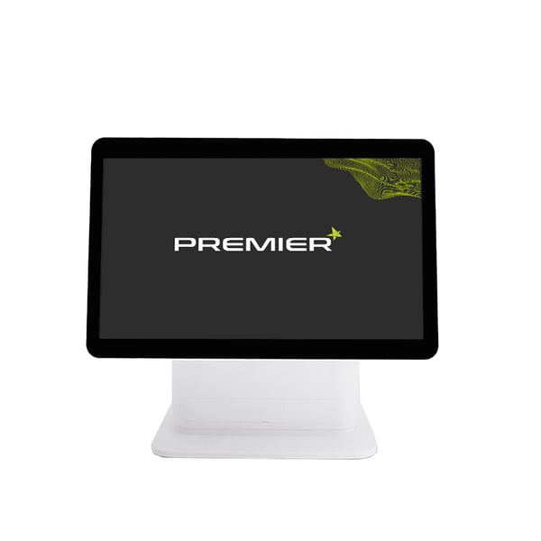 Premier KT-Kiosk W (H) N97 1,99 GHz All-in-One 39,6 cm (15.6") 1366 x 768 pixel Berøringsskærm Sort, Hvid