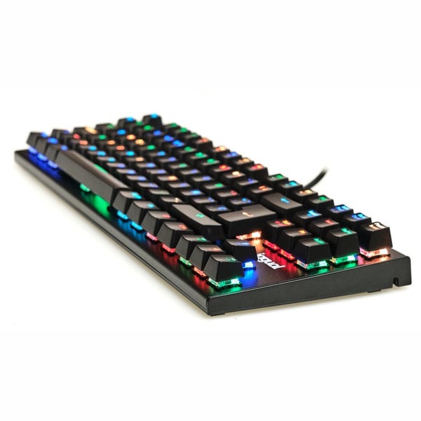 iggual IGG317952 tastatur Spil USB QWERTY Spansk Sort