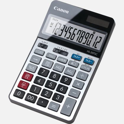 Canon HS-20TSC regnemaskine Desktop Finansiel Sort, Sølv