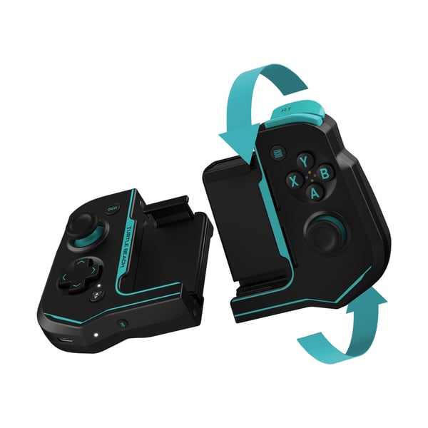 Turtle Beach Atom Sort, Blå Bluetooth Gamepad Analog/digital Android