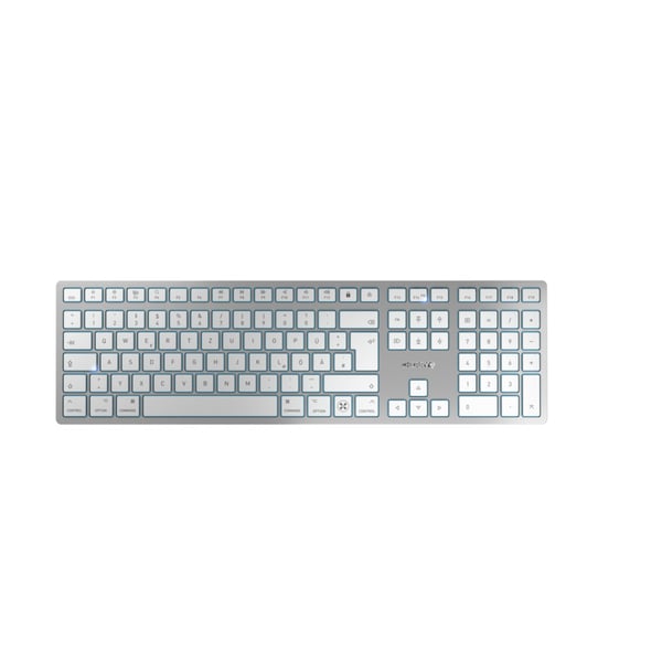 Cherry KW 9100 SLIM - Tastatur - trådløs - 2,4 GHz, Bluetooth 4.0