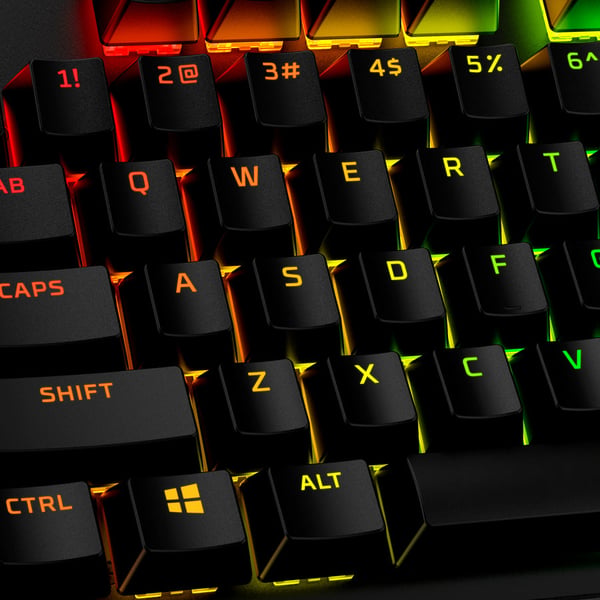 HyperX Täysi -näppäinhattusarja – PBT (musta)