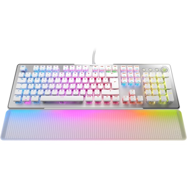 ROCCAT Vulcan II Max tangentbord Spela USB QWERTZ tyska Vit