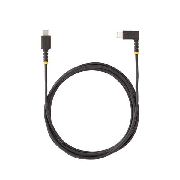 StarTech.com RUSB2CLTMM2MR kabel til mobiltelefon Sort 2 m USB C Lightning
