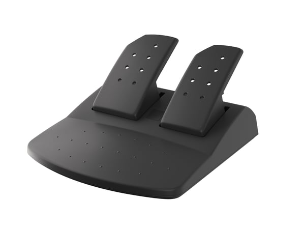 GENESIS Seaborg 350 Svart, Blå USB Ratt + Pedaler Nintendo Switch, PC, PlayStation 4, Playstation 3, Xbox 360, Xbox One, Xbox Series S, Xbox Series X