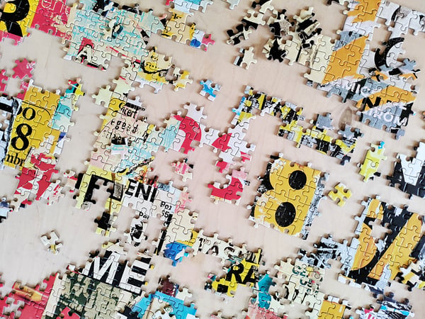Tactic Poster Collage 1000 pcs Puslespil 1000 stk Kunst