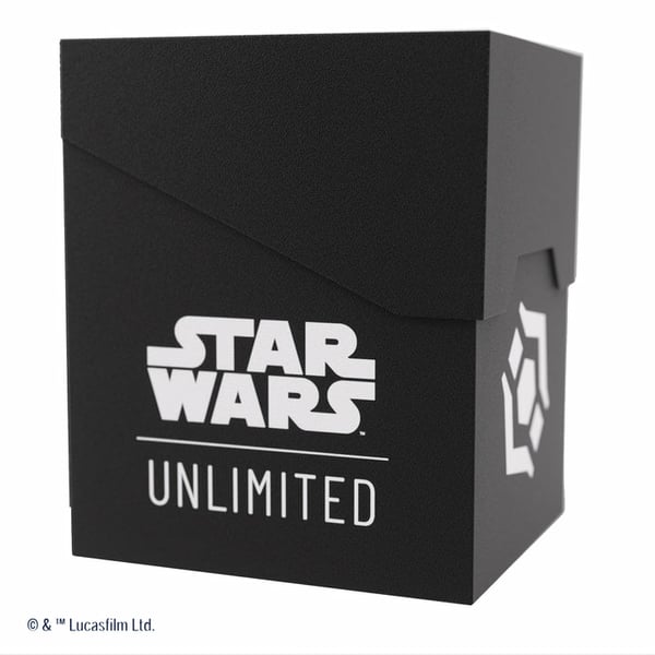 Asmodee Star Wars: Unlimited Soft Crate - Black/White Dækboks