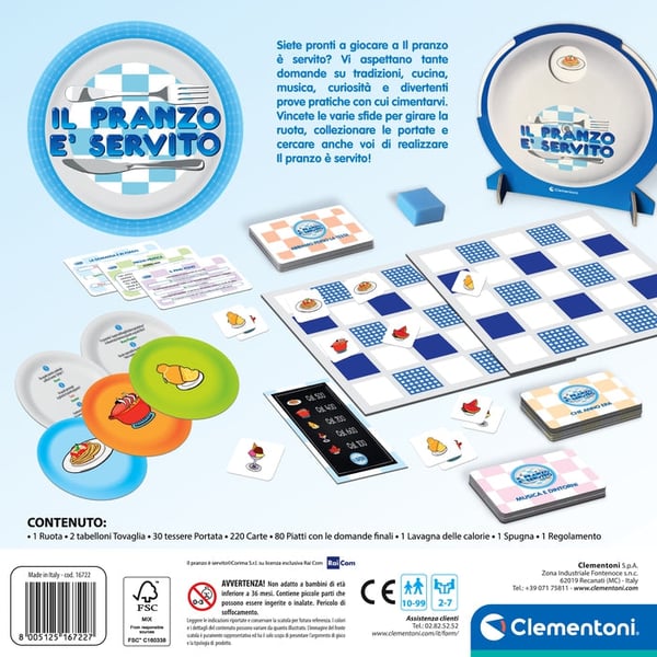 Clementoni Il Mio Primo IL PRANZO È SERVITO 30 min Lautapeli Perhe