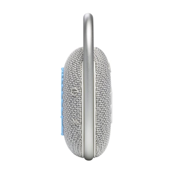 JBL Clip 4 Eco Bærbar stereohøjttaler Blå, Hvid 5 W