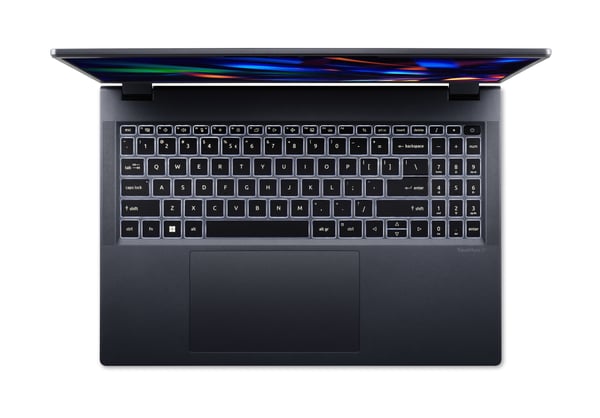 Acer TravelMate P4 TMP416-52G-TCO-51EJ Intel® Core™ i5 i5-1335U Laptop 40,6 cm (16") WUXGA 16 GB DDR4-SDRAM 512 GB SSD NVIDIA GeForce RTX 2050 Wi-Fi 6 (802.11ax) Windows 11 Pro Tysk Blå