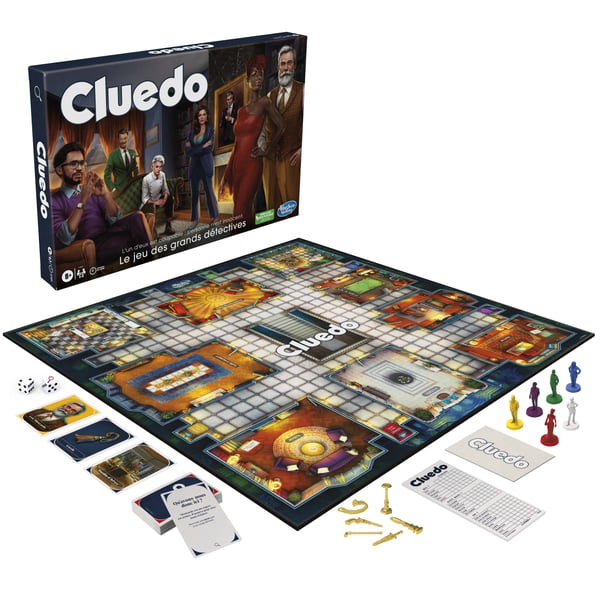 Cluedo F6420101 lautapeli 45 min Salapoliisi