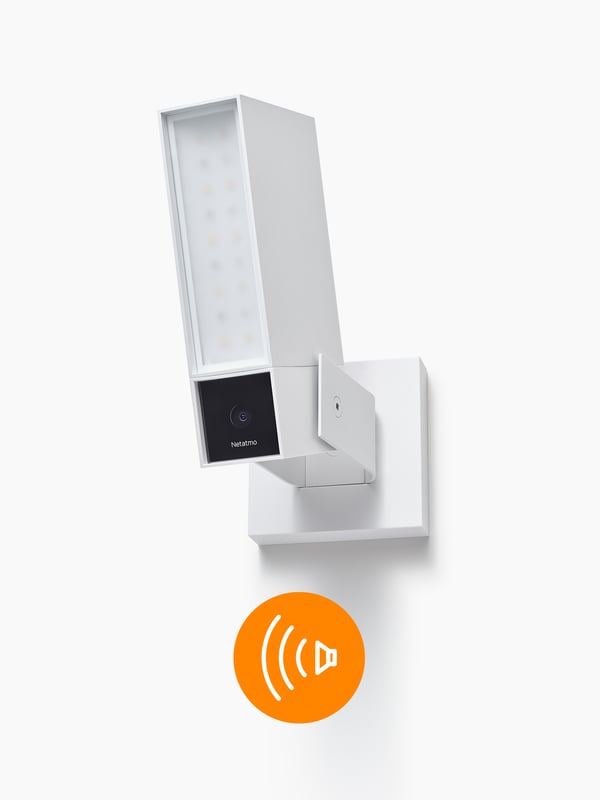 Netatmo NOC-S-W-IB overvågningskamera Terning IP-sikkerhedskamera Udendørs 1920 x 1080 pixel Væg