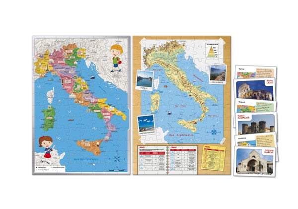 Clementoni Sapientino Più 16594 sällskapsspel Pussel Quiz